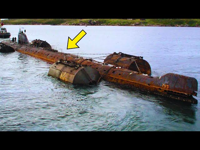 Video thumbnail for Diver Finds Submarine In Dried Up River, Then They Look Inside