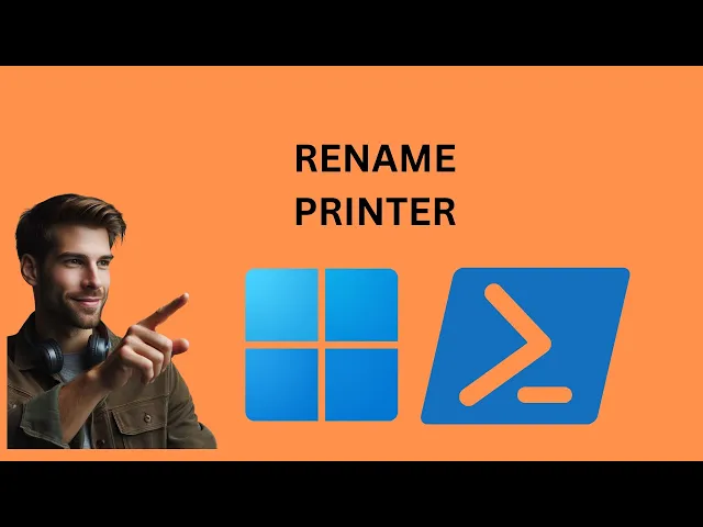 'Video thumbnail for How to Change a Printer Name on Windows 11 using PowerShell | GearUpWindows Tutorial'