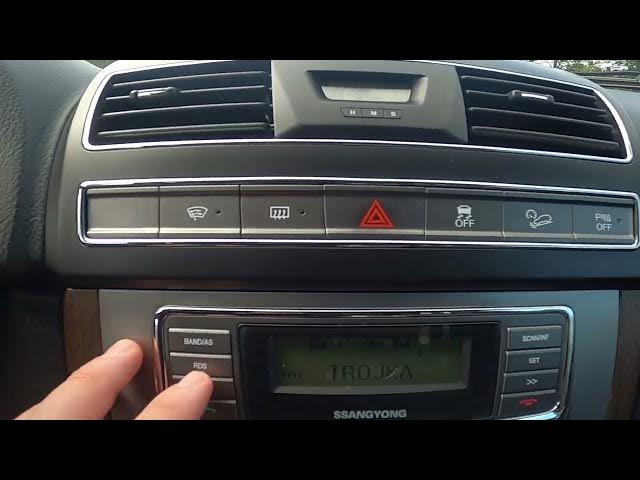 Video thumbnail for How to Enable Traffic Announcements in Ssangyong Rexton III (2012–2016) Manage Traffic Announcements