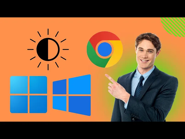 'Video thumbnail for How to Switch Between Light and Dark Mode on Google Chrome in Windows 11 or 10 | GearUpWindows'