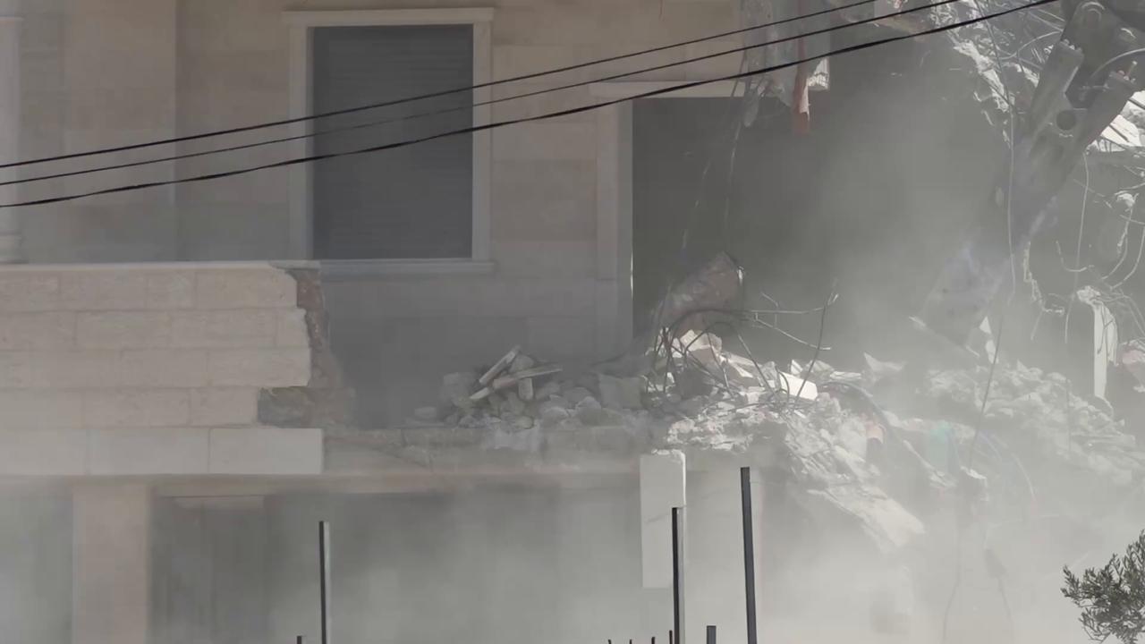 Video thumbnail for Israeli forces demolish Palestinian home in occupied West Bank.