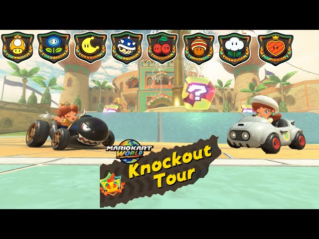 Video thumbnail for : 🌼 Daisy’s Knockout Mirror Madness! | Mario Kart World 🏎️✨