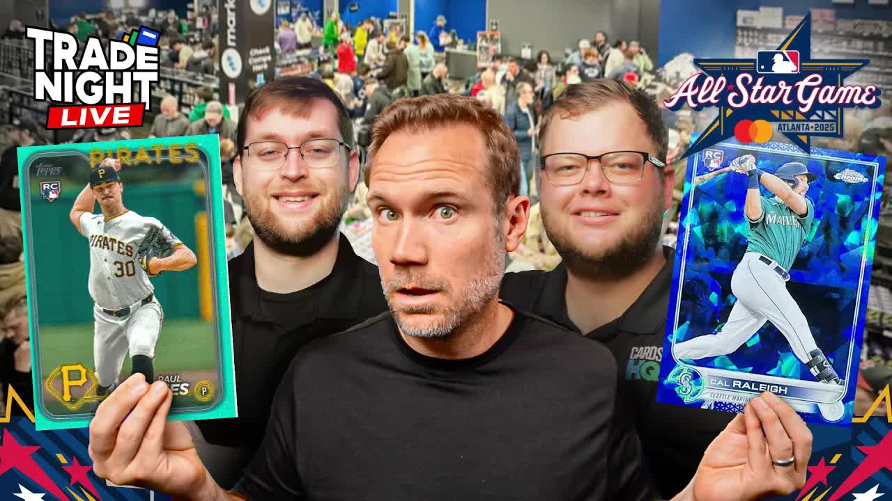 Video thumbnail for Sports Card Investor: Making Trades at CardsHQ's MLB ALL-STAR GAME WEEKEND! (with Veriswap)