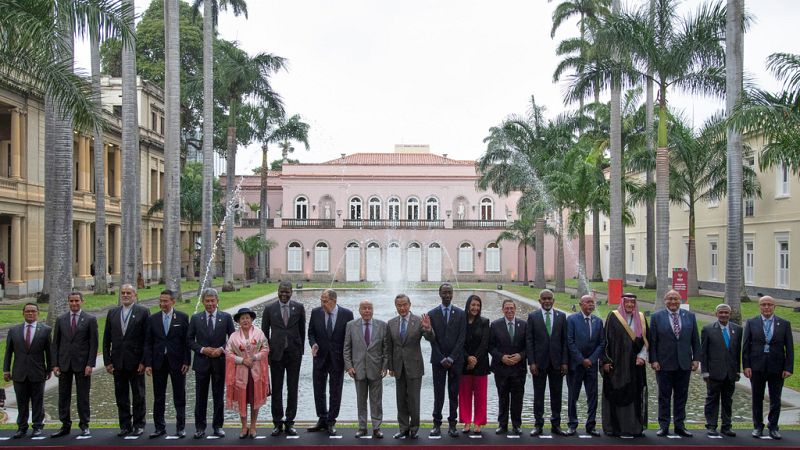 Video thumbnail for Brazil's foreign minister highlights BRICS' commitment to multilateralism