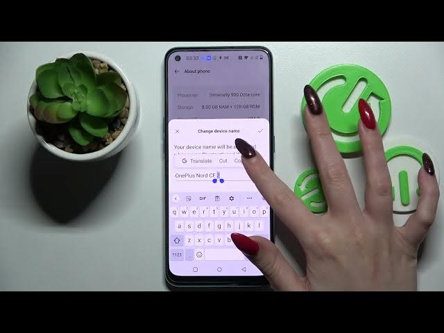 Video thumbnail for How to Change Device Name on OnePlus Nord CE 2 – Rename Smartphone