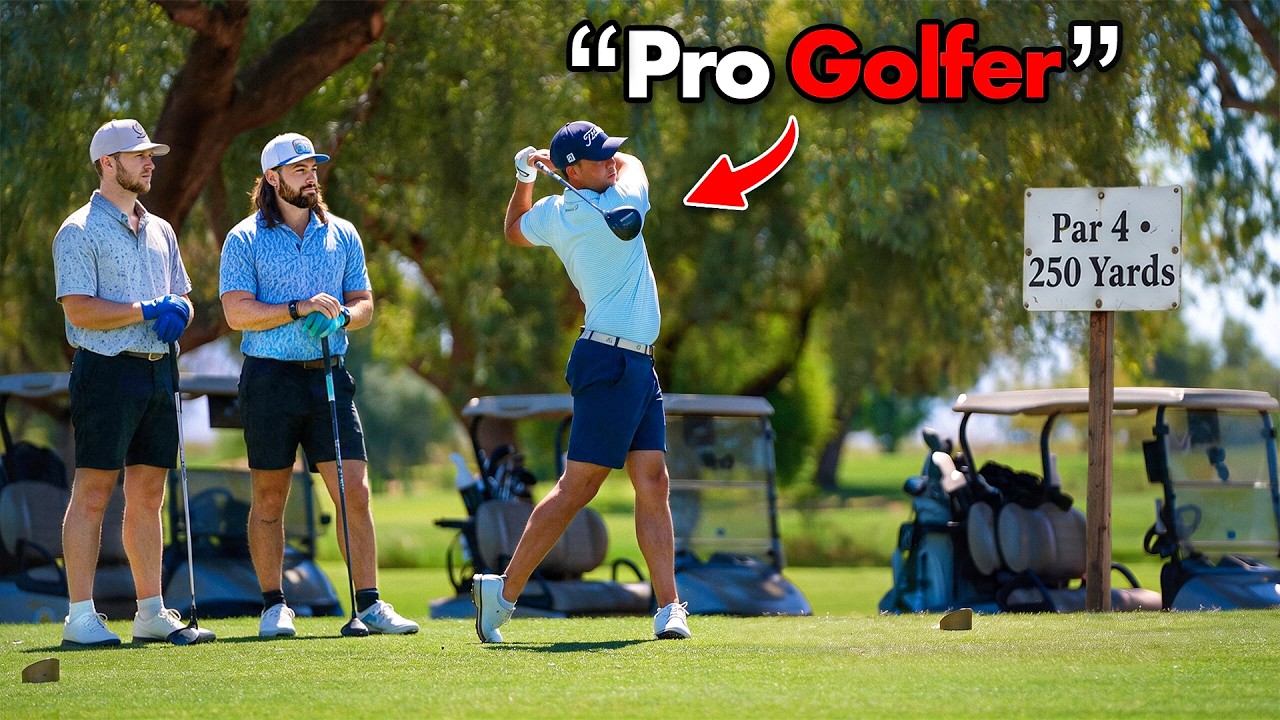 Video thumbnail for What will a PGA Tour golfer shoot at the EASIEST course in America?