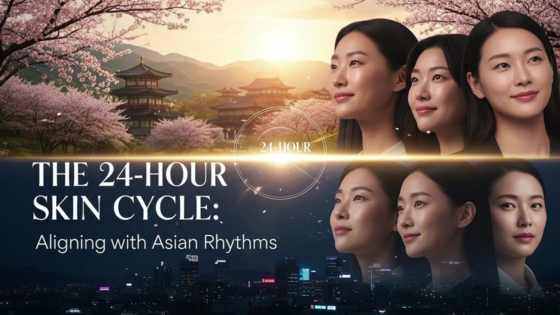 Video thumbnail for What Is the 24-Hour Skin Cycle? Why Timing Your Skincare Creates Lasting Glass Skin