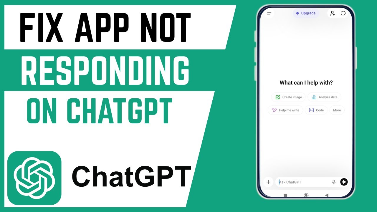 Video thumbnail for How To Fix ChatGPT App Not Responding While Generating Chats On Smartphone