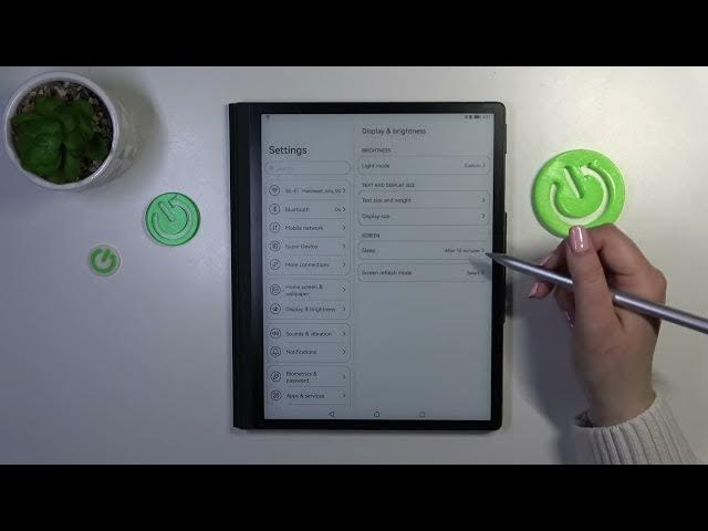 Video thumbnail for How to Change Screen Timeout on Huawei Matepad Paper