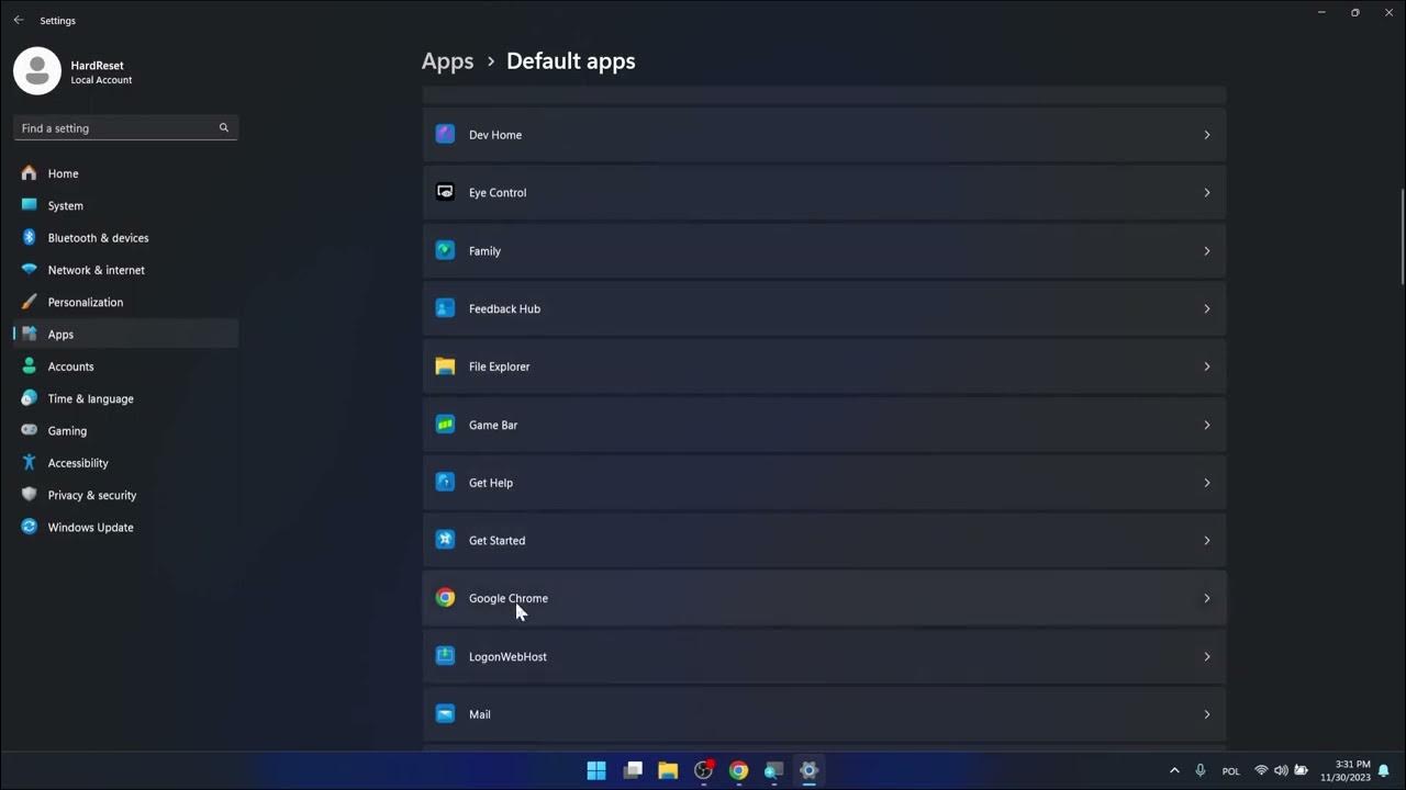 Video thumbnail for How to Easily Set and Change Default Apps in Windows 11