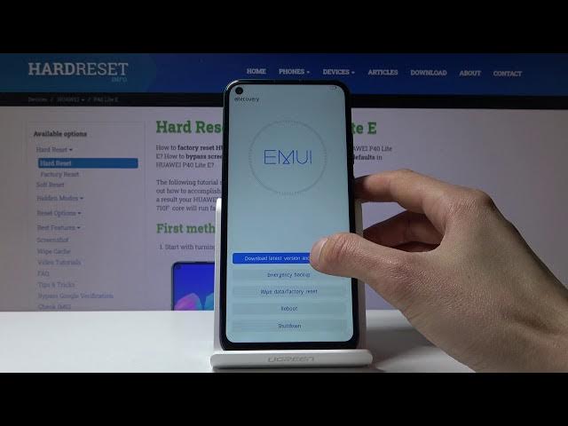 Video thumbnail for How to Open Download Mode on HUAWEI P40 Lite E – Exit Download Mode
