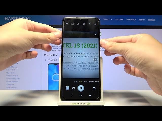 Video thumbnail for How to Turn On/Off Camera Leveler in ALCATEL 1S (2021) – Take Straight Photos