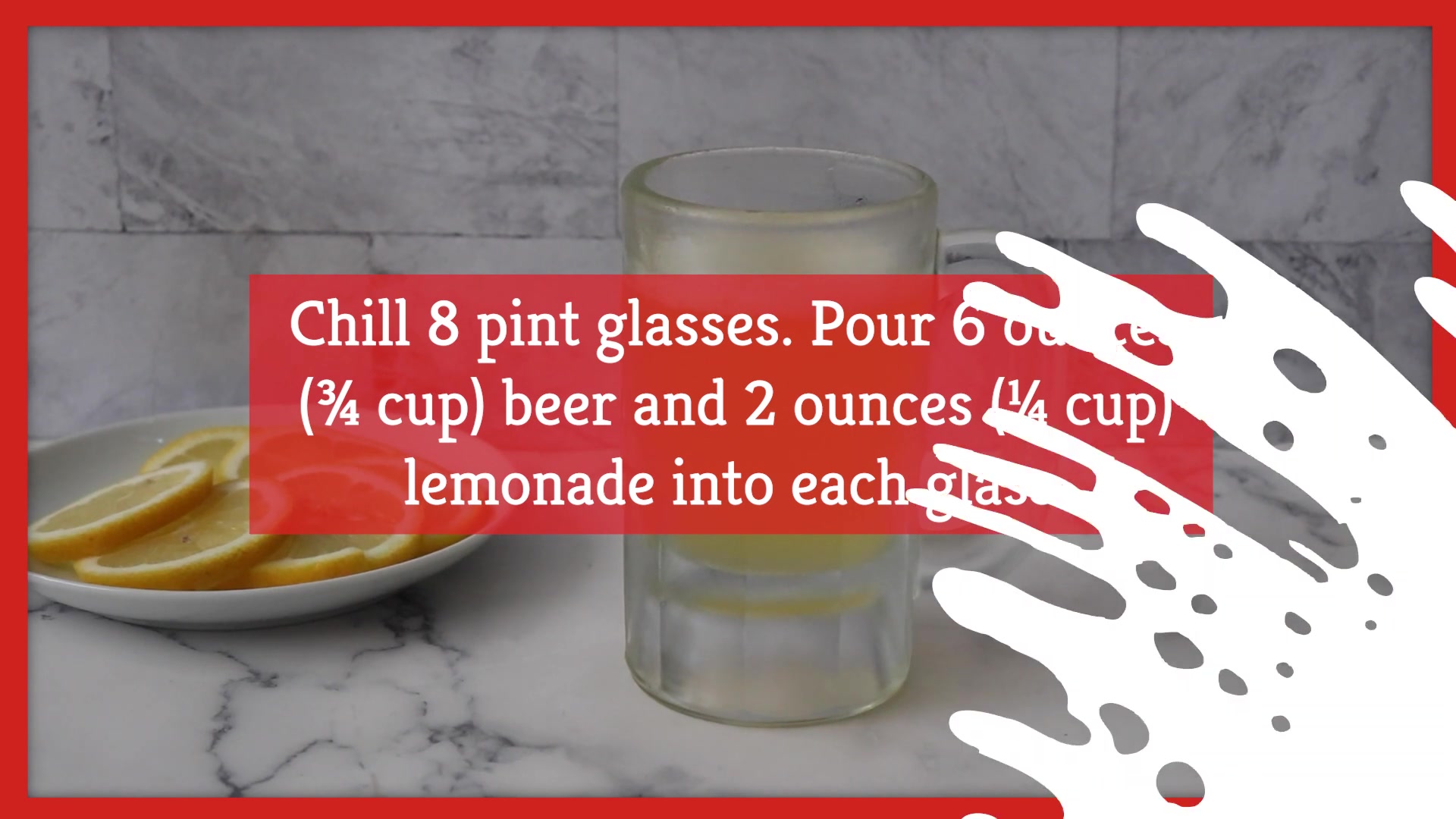 'Video thumbnail for Philly-Style Summer Beer Shandy Recipe'