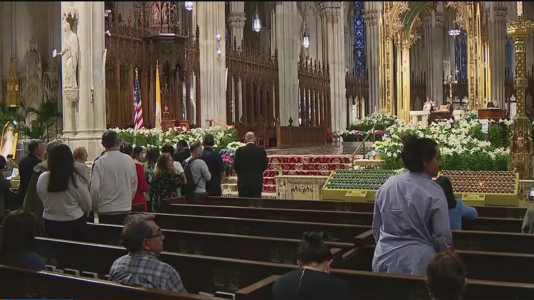 Video thumbnail for New York City reacts to first American pope