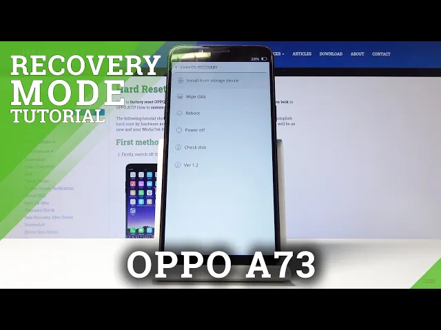 Video thumbnail for How to Enter Recovery Mode in OPPO A73 – Use Recovery Features