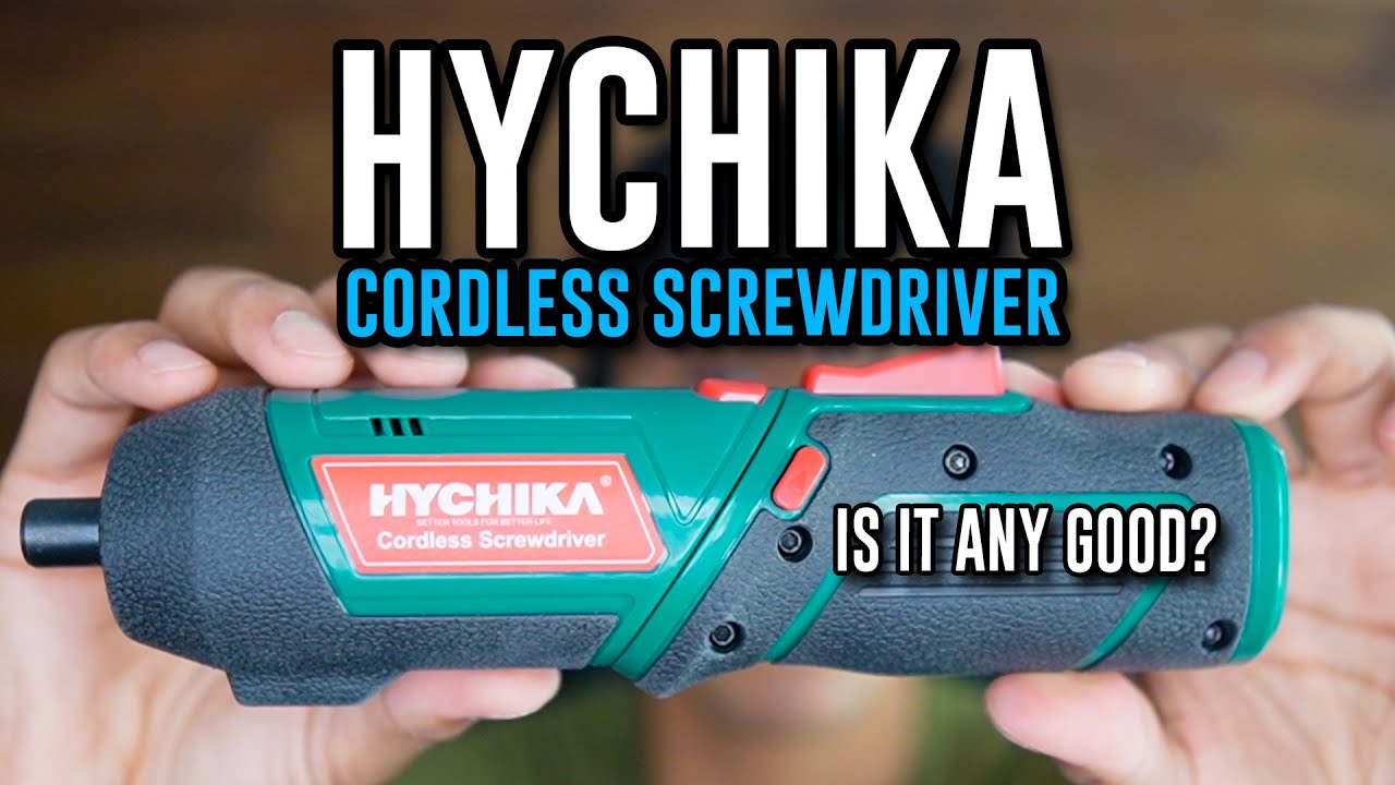 Video thumbnail for Testing Out The Hychika Cordless Screwdriver