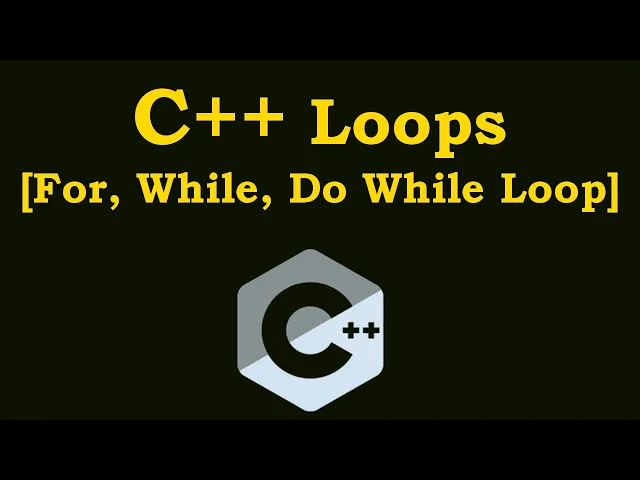 Video thumbnail for C++ Tutorial -   Loops In C++ [For Loop, While Loop, Do While Loop]