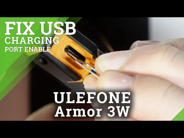 Video thumbnail for How to Clean USB C Charging Port in Ulefone Armor 3W?