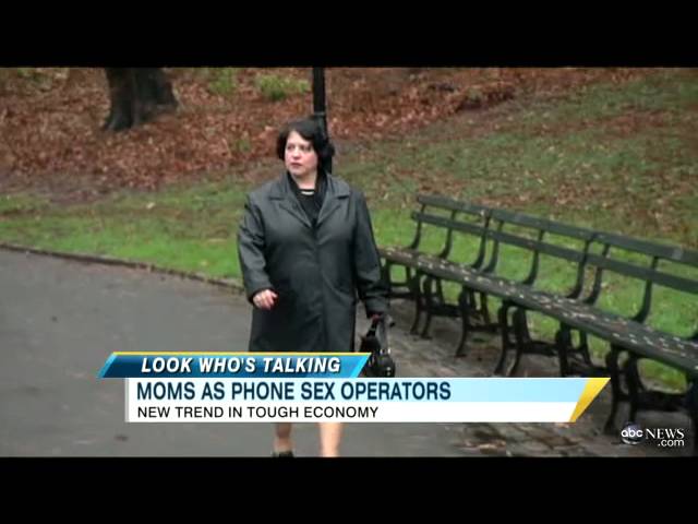 Video thumbnail for Moms Turn to Phone Sex Business for Income   ABC News