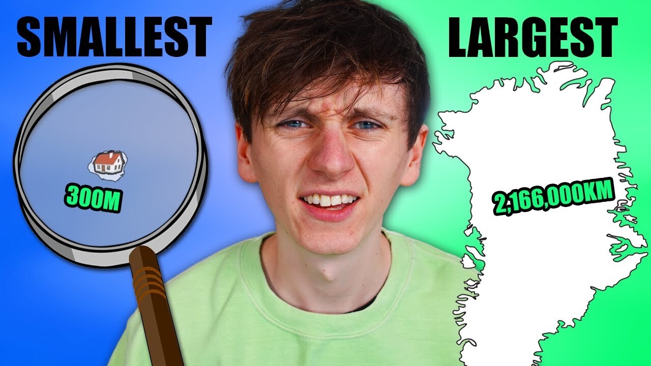 Video thumbnail for The World's SMALLEST & LARGEST Islands...