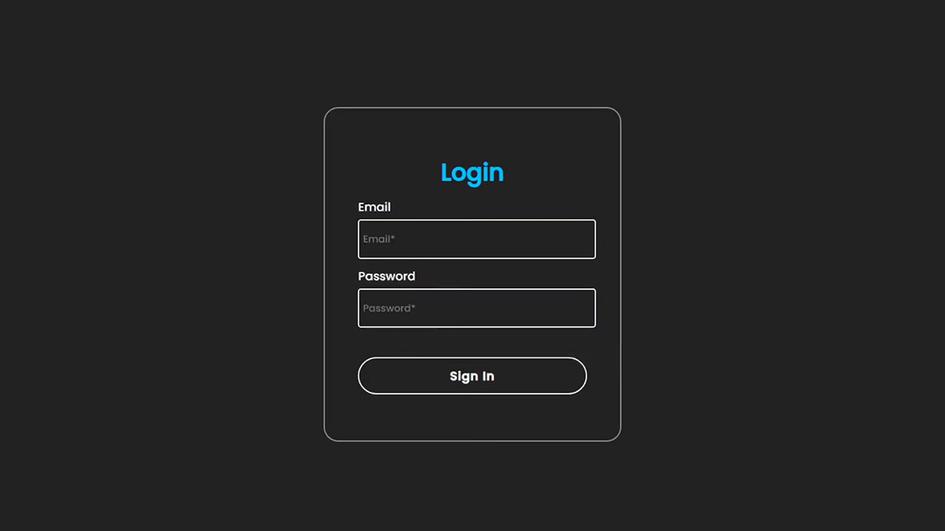 'Video thumbnail for Input Animation Using HTML & CSS __ Login Form'