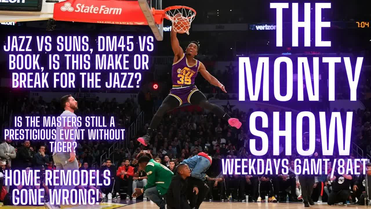 Video thumbnail for The Monty Show PODCAST 468: The Utah Jazz Must Win In Phoneix!