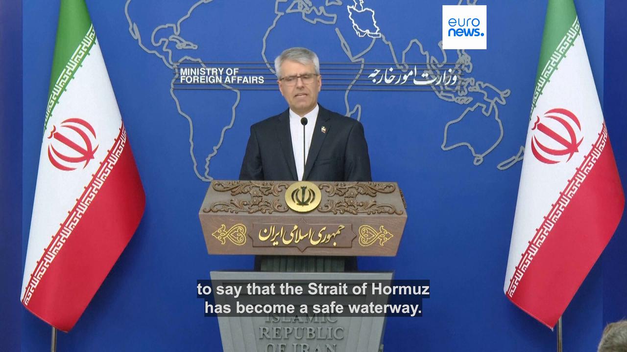Video thumbnail for 'Chess player' Iran says Hormuz stays shut until US pays up