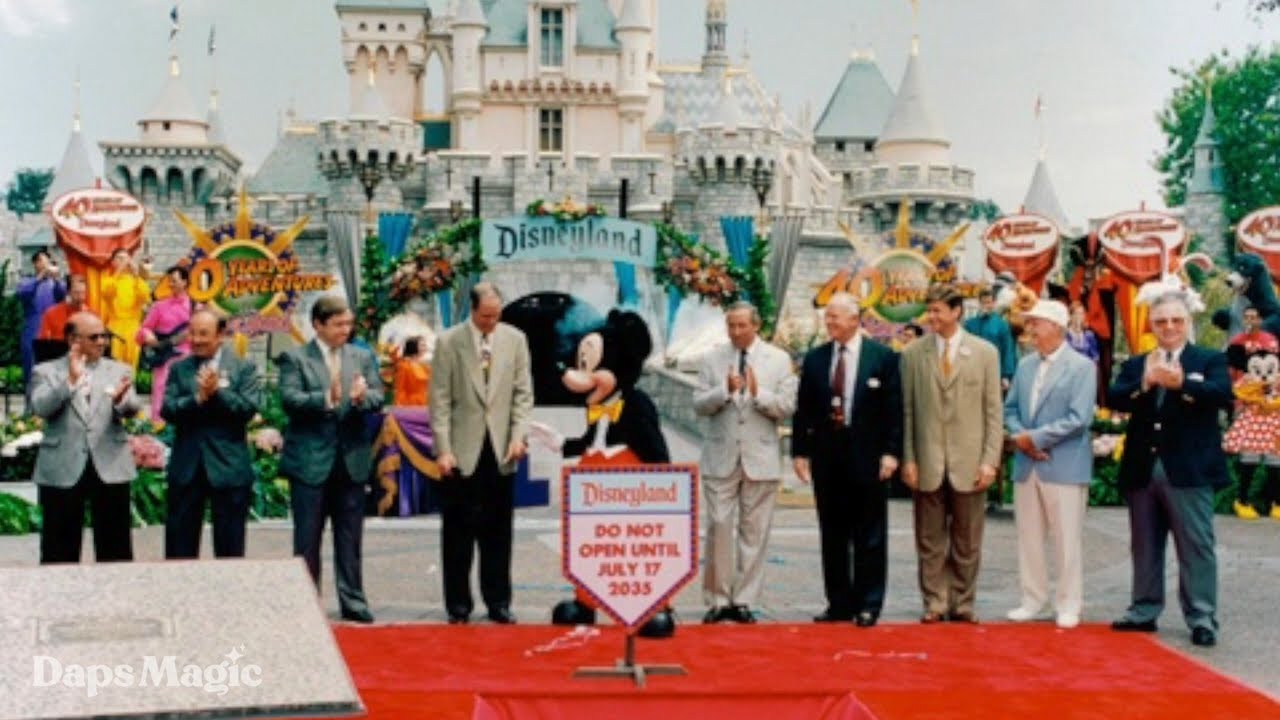 'Video thumbnail for Disneyland 40th Anniversary - DISNEY THIS DAY - July 17, 1995'