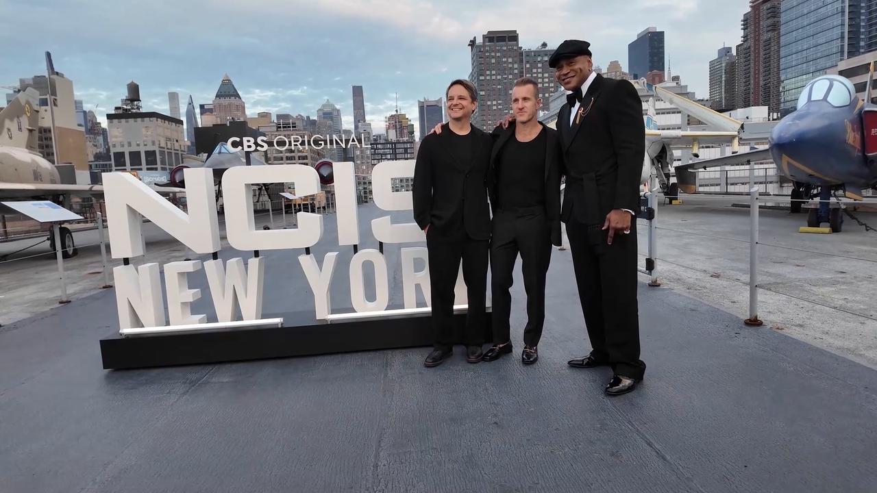 Video thumbnail for NY: CBS' NCIS: New York Premiere Screening - Arrivals 13.