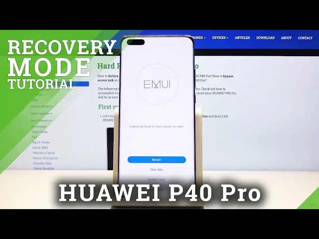 Video thumbnail for How to Enter Recovery Menu in Huawei P40 Pro – EMUI Recovery Mode
