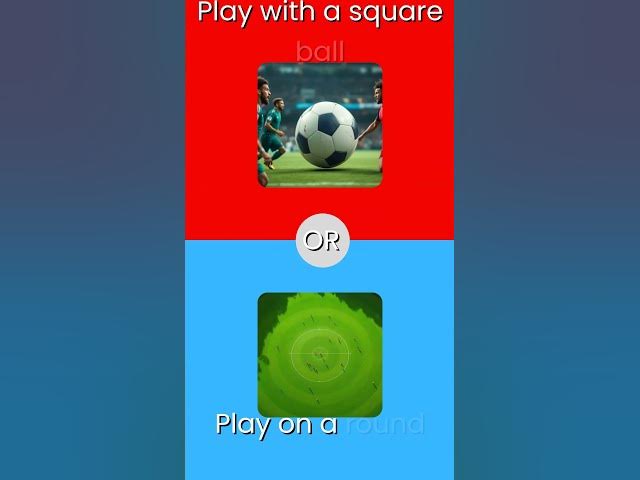 Video thumbnail for Hardest Soccer Choices EVER! ⚽️🤯 Would You Rather?