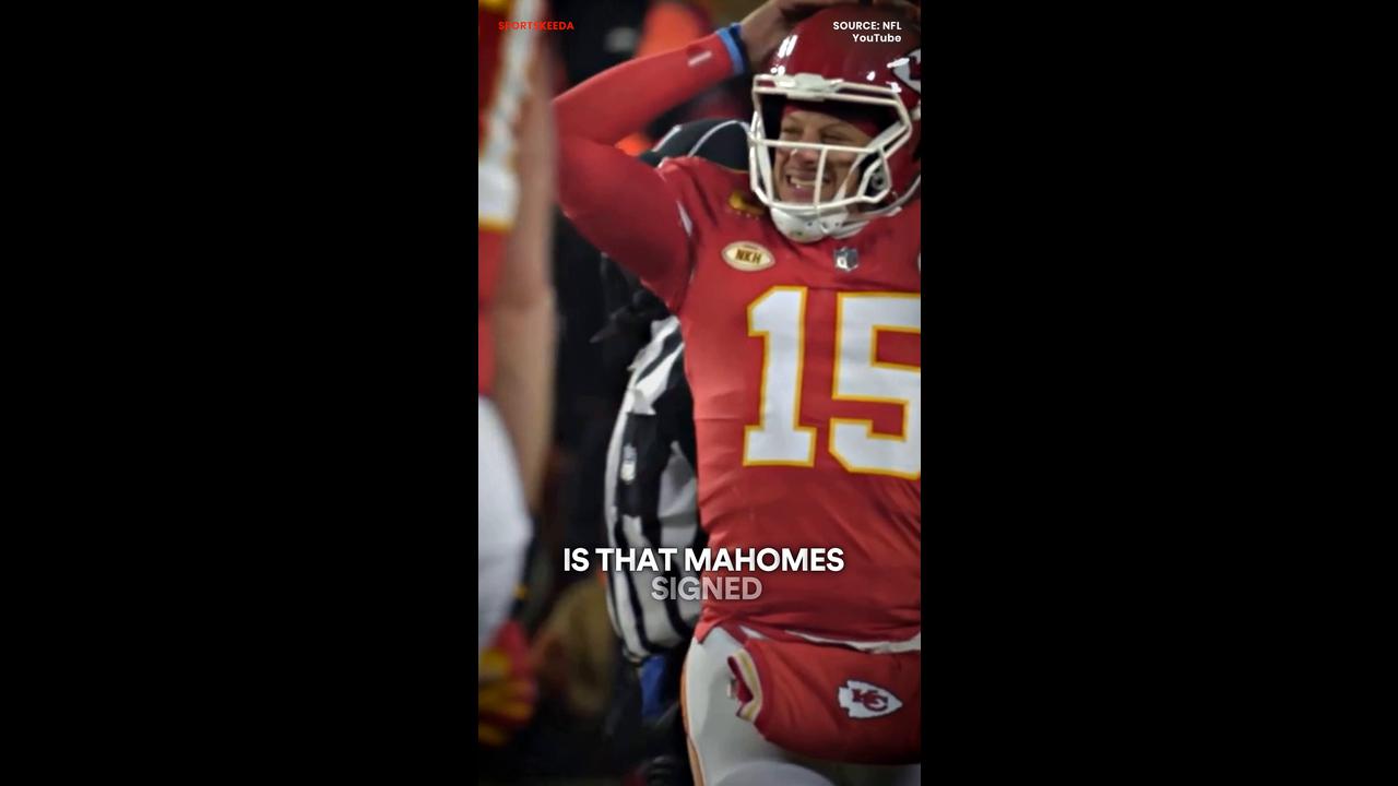 Video thumbnail for Patrick Mahomes just changed everything!