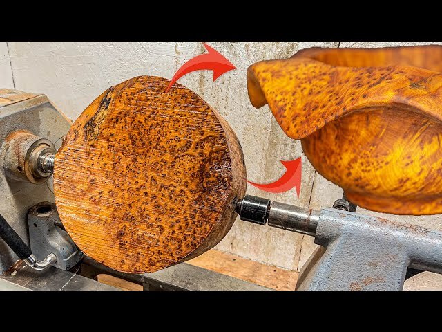 Video thumbnail for I Carved Giant Waves into This Burl Bowl