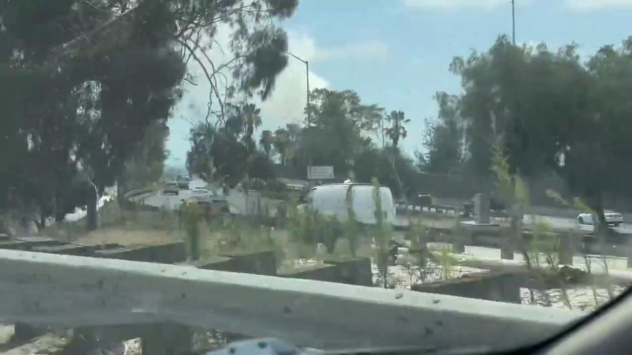 Video thumbnail for US: Emergency Declared as Boyle Heights Fire Continues to Burn in Los Angeles 2.
