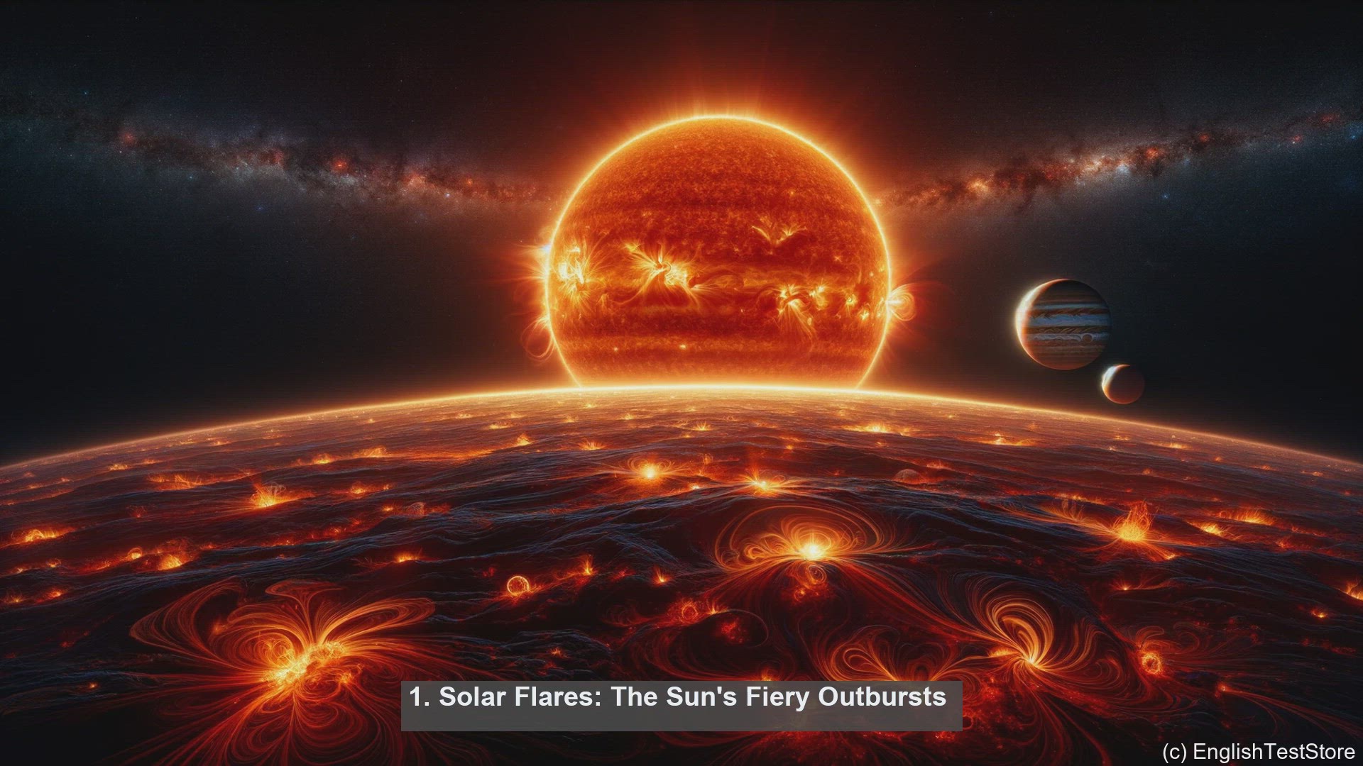 'Video thumbnail for 10 Things You Didn't Know About The Sun's Influence on Space Weather'