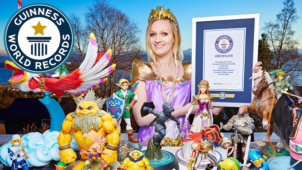 'Video thumbnail for Largest collection of Legend of Zelda memorabilia'