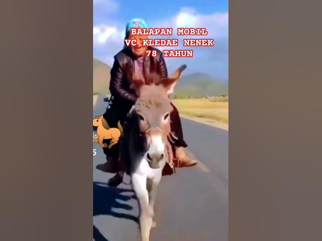Video thumbnail for Balapan mobil vc KLEDAE NENEK 78 TAHUN