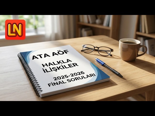 Video thumbnail for Ata Aöf Halkla İlişkiler 2025-2026 Final Soruları
