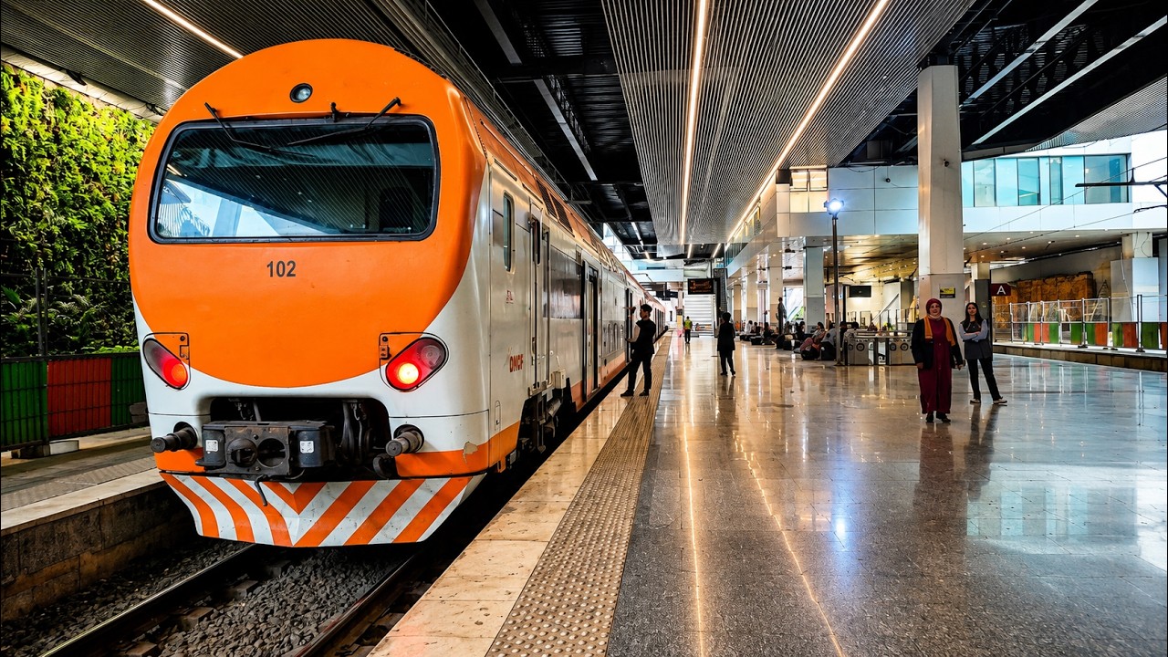 Video thumbnail for Rabat to Casablanca by Train | Complete Morocco Rail Journey in 4K