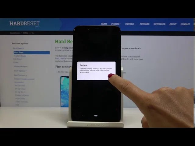 Video thumbnail for How to Reset Camera in NOKIA 8.1 - Fix Issues with Camera App