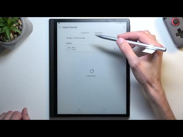 Video thumbnail for How to Add Book to Bookshelf on HUAWEI MatePad Paper