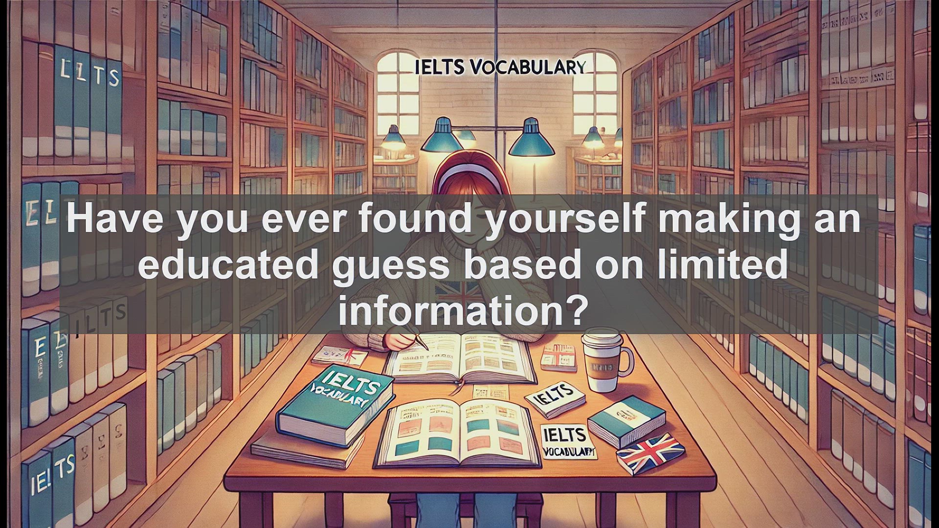 'Video thumbnail for 5000 Must Know IELTS 8.0 Vocabulary - Understanding 'Conjecture': Boost Your IELTS Score'