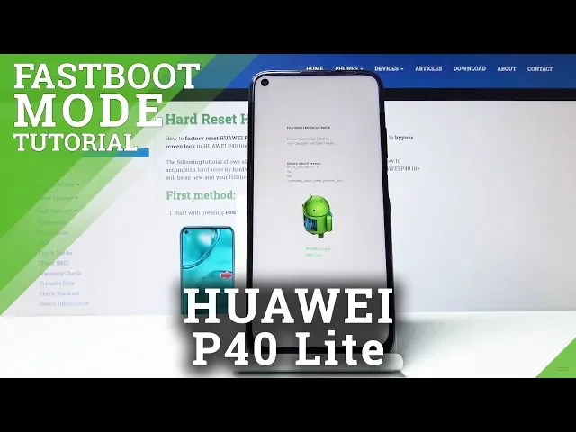 Video thumbnail for How to Boot into Fastboot Mode on HUAWEI P40 Lite – Open / Close Fastboot Mode