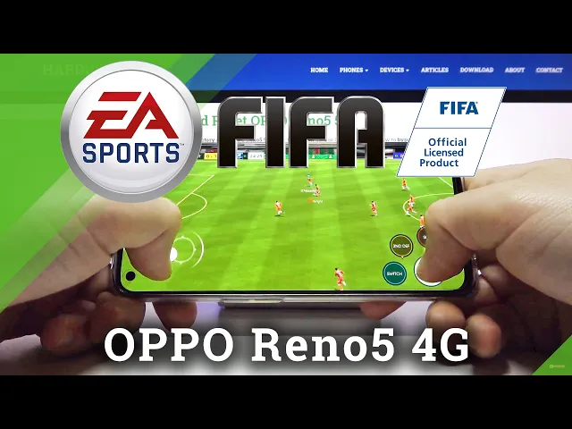 Video thumbnail for FIFA Mobile gameplay on OPPO Reno5 4G - Performance Checkup & Game Settings