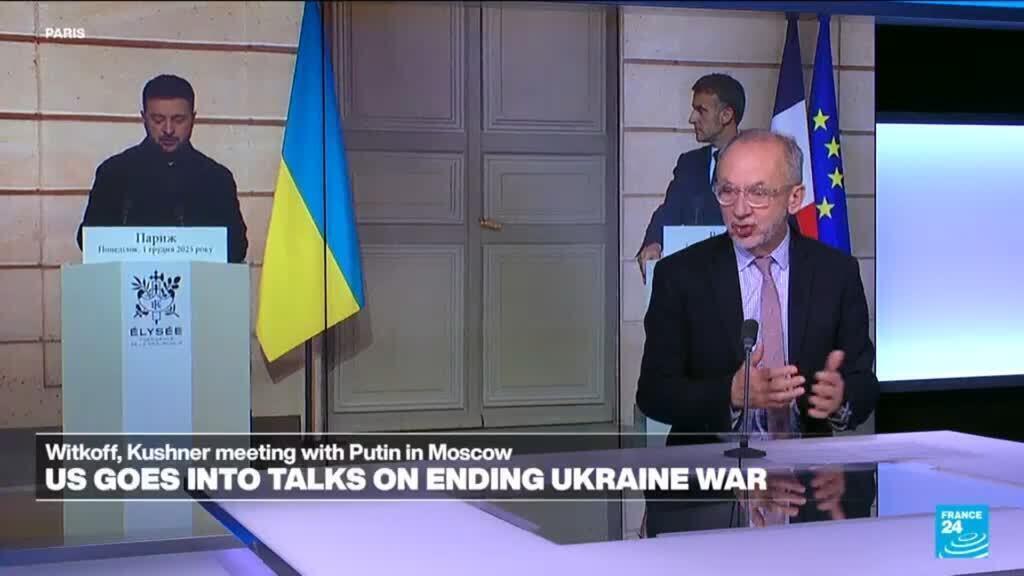 Video thumbnail for Putin and Trump's envoy set for key Ukraine talks in Moscow