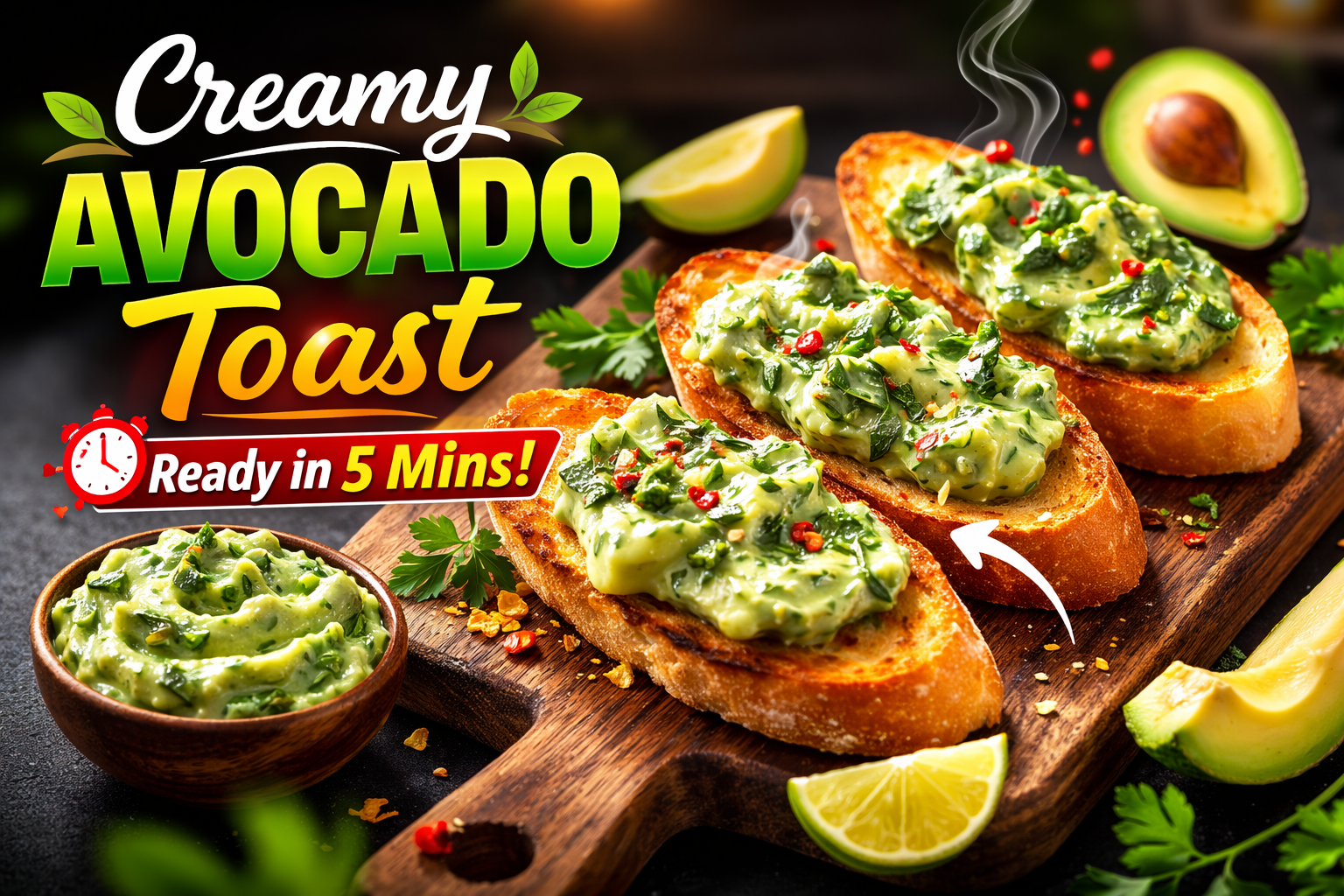 Video thumbnail for Best Avocado Toast Recipe