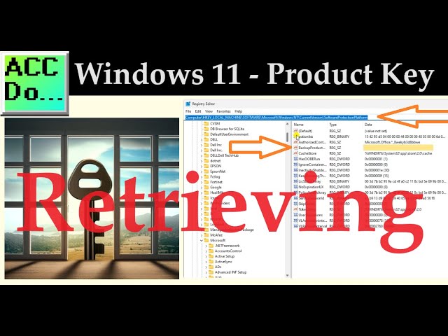 'Video thumbnail for Can you help me retrieve my Windows 11 product key?'