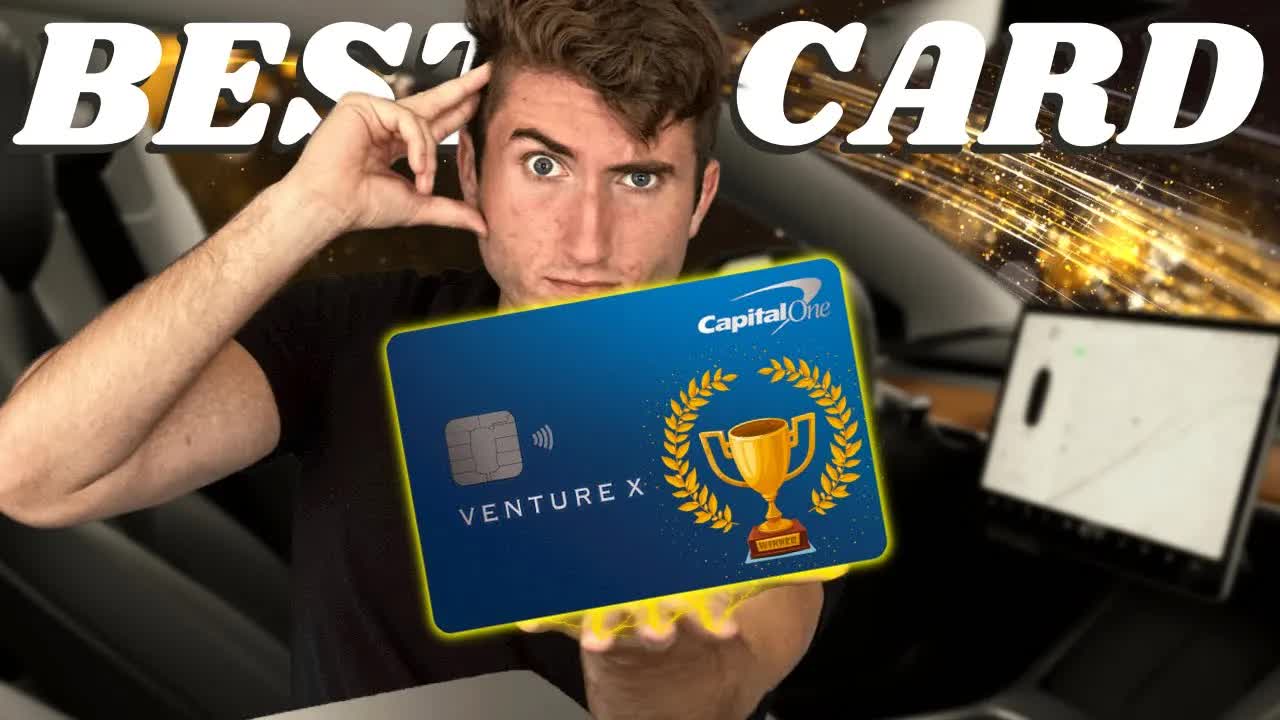 Video thumbnail for anthony venture: venture x: is capital one's credit card the best of 2023? travel benefits & rewards