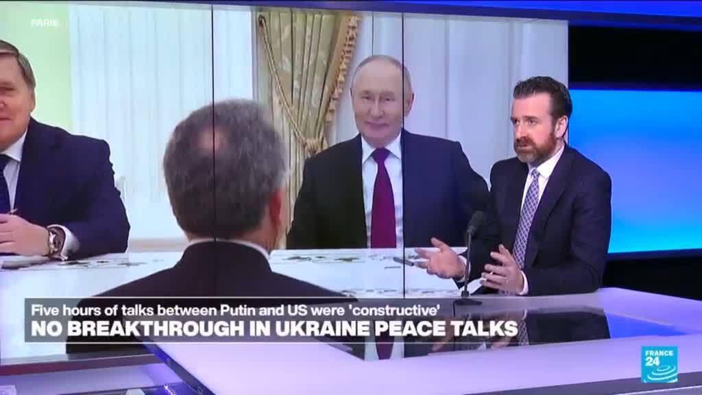 Video thumbnail for US, Russia find 'no compromise' on key territory issue after Ukraine talks