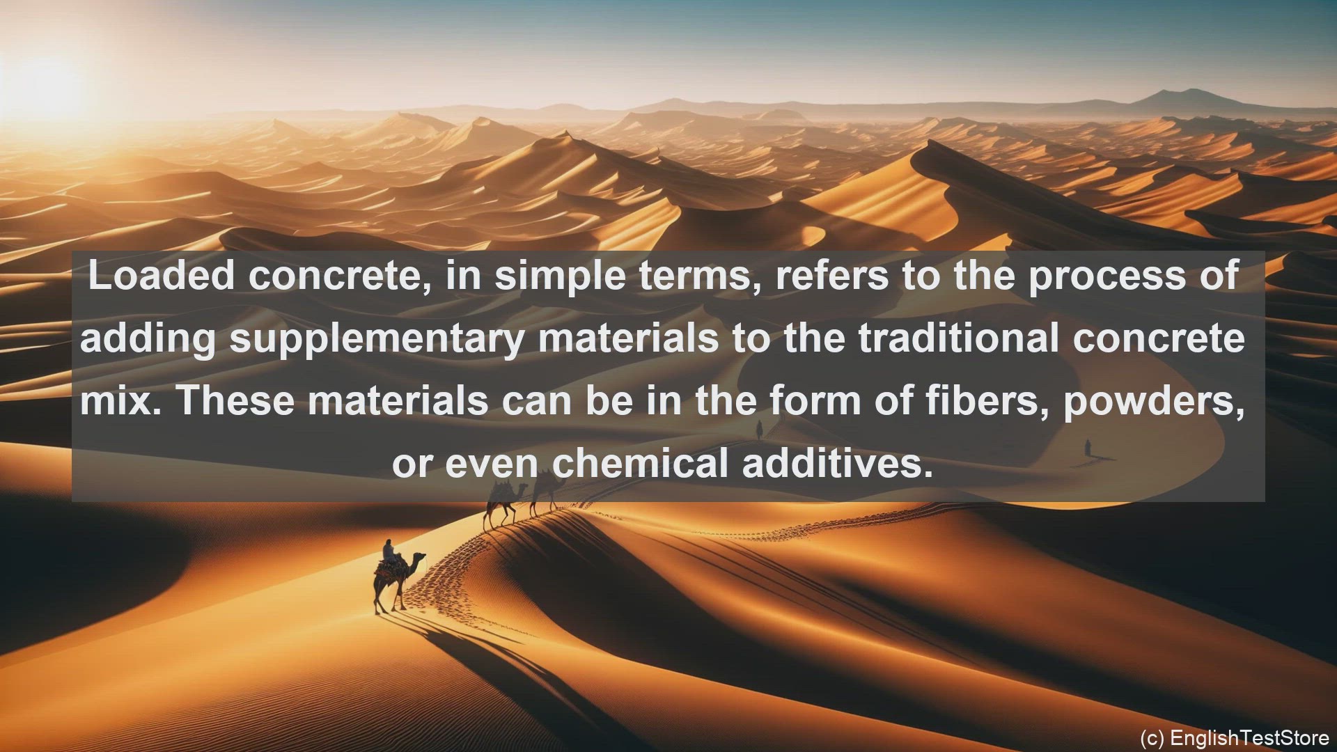 'Video thumbnail for Loaded concrete in science  definition and examples'